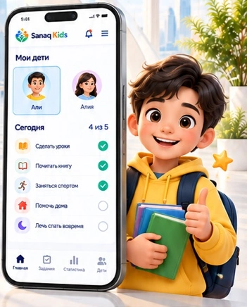 Визуализация Sanaq Kids на устройствах